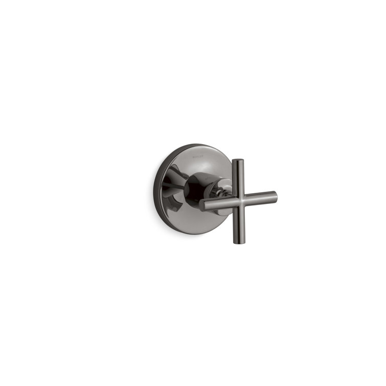 Purist® Valve Trim with Cross Handle for Transfer Valve, Requires Valve