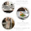 23cm Glass Dinner Plate