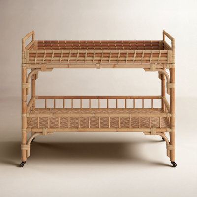 Rooney Rattan Bar Cart