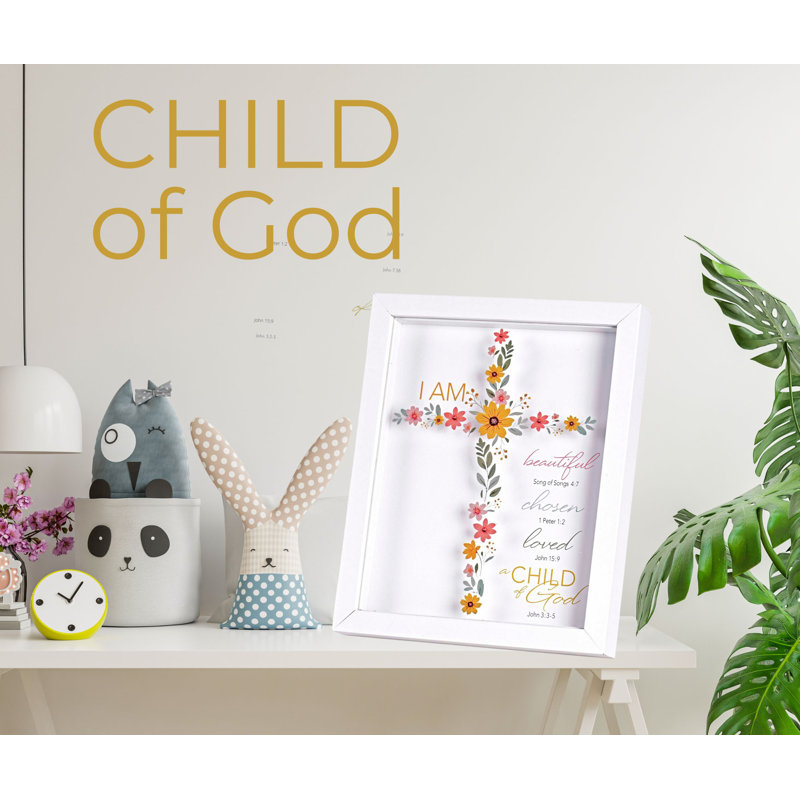 Art encadré «I Am Chose Child Girl»