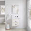 Armoire à pharmacie avec miroir de salle de bain - Armoires à pharmacie en bois pour la salle de bain-9267161