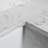 Wenty 13.625'' White Stone Rectangular Bathroom Sink