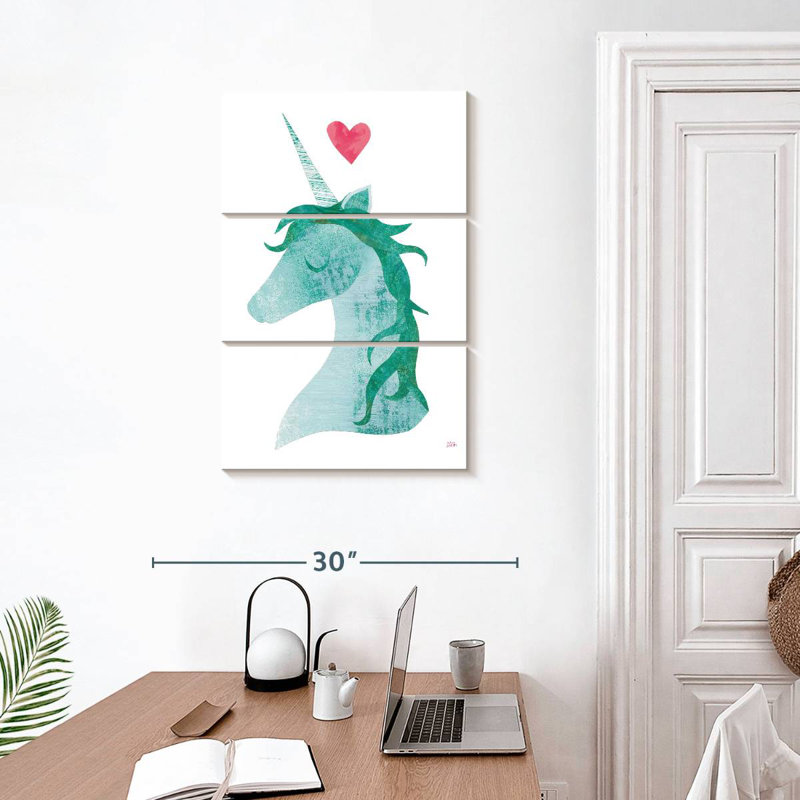 Ashelle licorne magique II, H 32 po x l 20 po