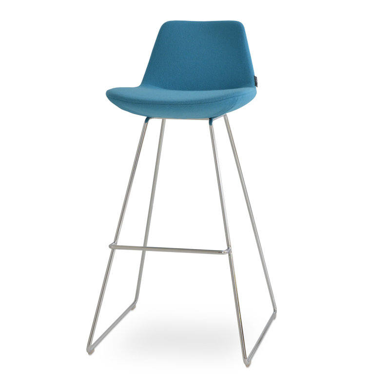 Pera HB Wire Counter & Bar Stool, Chrome, Bar Stool (29'' Seat Height)