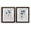 Indigo Botanical III - ensemble de 2 reproductions d'impressions-827887991-827887971-827887965