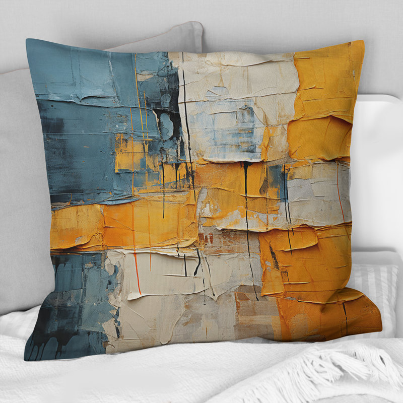 Coussin en papier Paper Quilt II - Abstract Collages