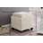 Square Upholstered Fabric Ottoman