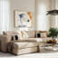 Torrey Chaise Sectional Sand-110204464