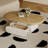 Table basse ovale en bois