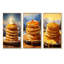 3 pièces sur toile - Pancake Peaks-40590278-40590297