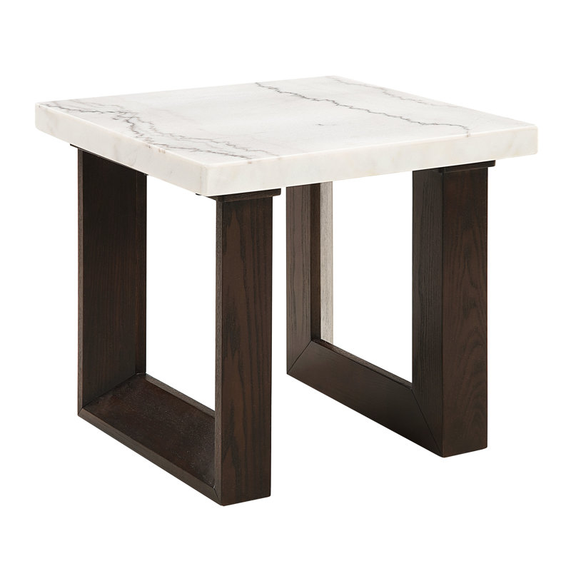 Table de bout Chic White Natural