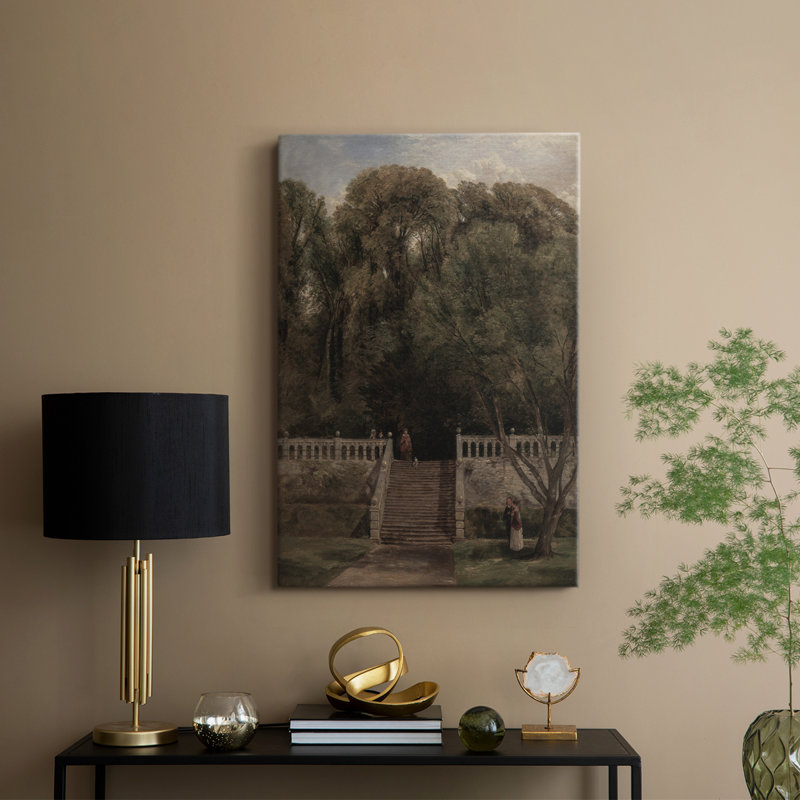 Paysage rétro Cxxxi - galerie Cavas, H 60 po x l 40 po