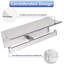 Porte-papier hygiénique double rouleau avec tablette, distributeur de papier hygiénique mural, fabrication en acier inoxydable antirouille-1342531781-1342531780