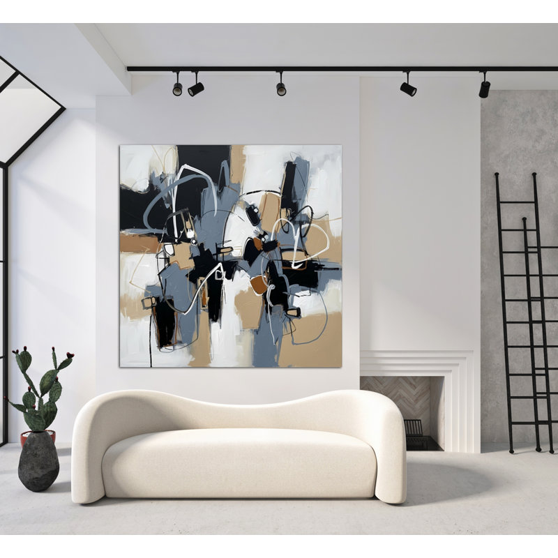 Linear Tensions, 24" H x 24" W