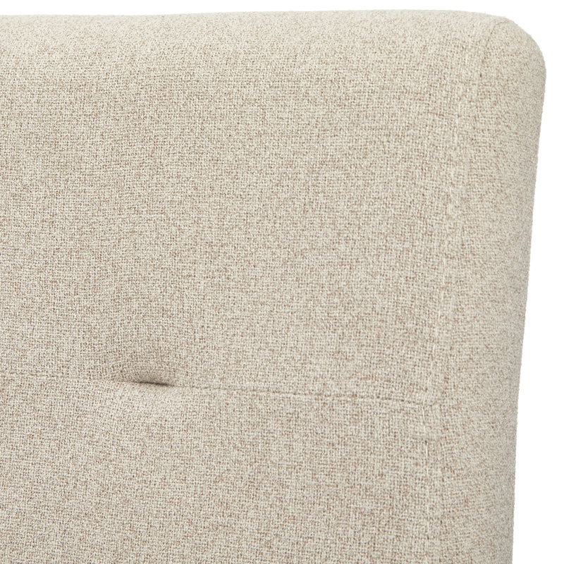 Tabouret de comptoir Armenda, Brun clair