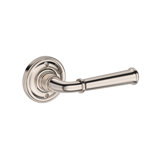 Dunsmoor Passage Lever with Traditional Round Rose in Venetian Bronze