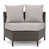 Beige Cushion/Brown Frame selected