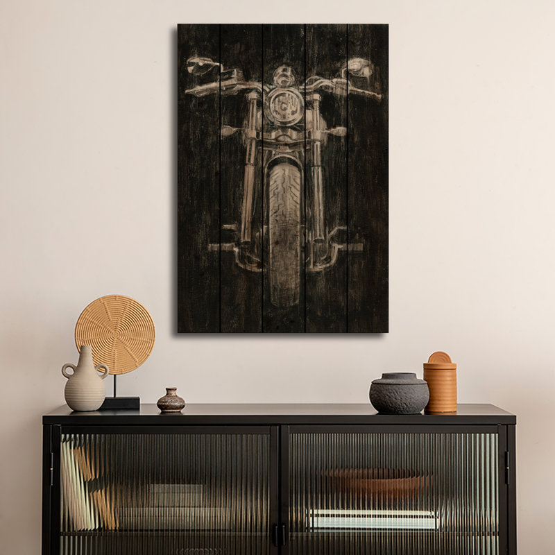 «Wood Horse I» par Ethan Harper, H 26 po x l 18 po