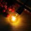 Vintage LED E27 Bulb, G80 4W Edison Dimmable Bulb, Amber Glass Warm White 2700K, LED Filament Screw Light Bulb 450Lmn, Energy Saving Lighting Home Decoration, Pack of 6