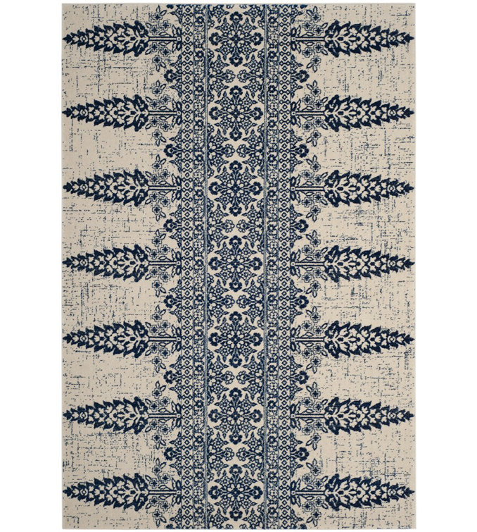 Tapis ivoire / royal Annette