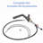 Pull-Down Bathroom Sink Faucet with Three Water Modes-115721274
