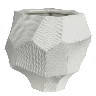 Petit vase à sculpture moderne Jiana