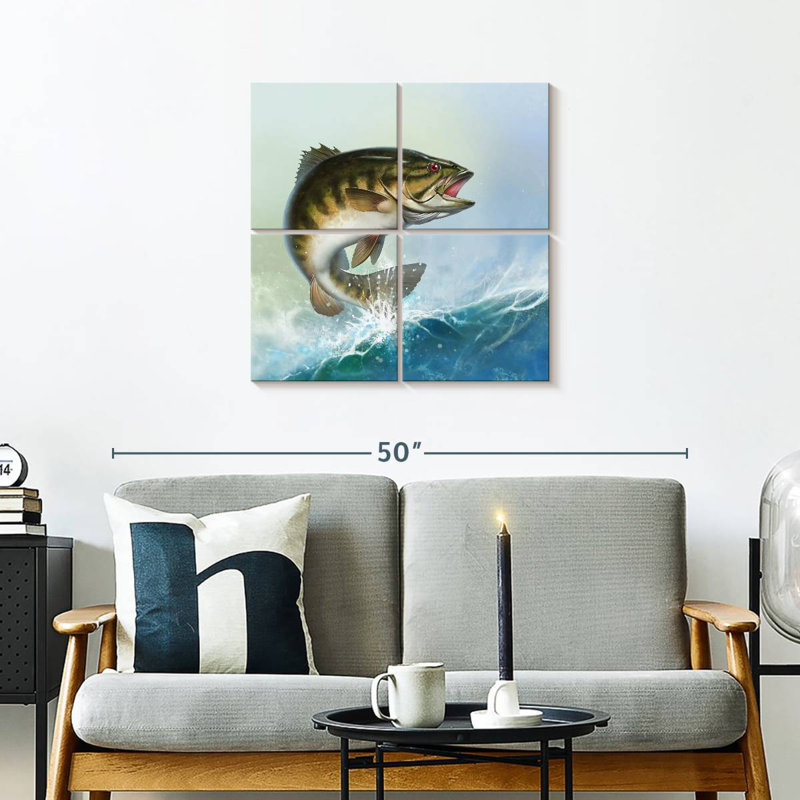 Brampt Bass, H 26 po x l 26 po
