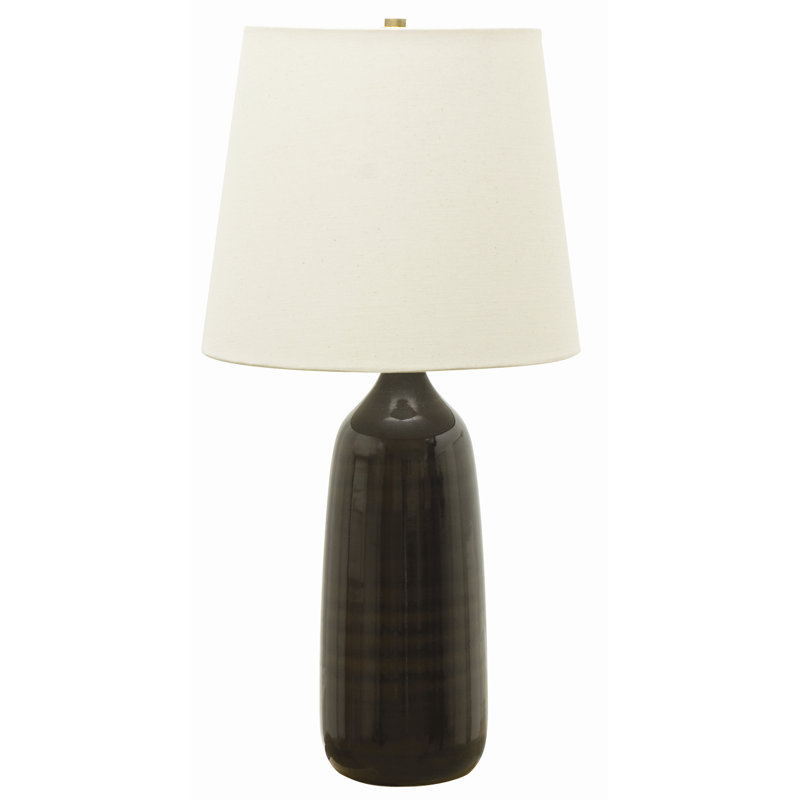 Libbe Table Lamp, Brown Gloss