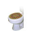 Adhésif décoratif pour siège de toilette Classic Medallion - couvercles de toilette élégants avec couvercle en vinyle-4320031