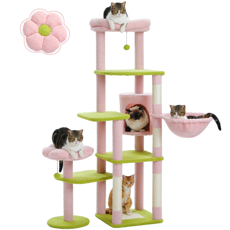 Emmariah 59'' H Cat Tree