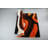 Garren Collection Orange Geometric Area Rug, 7'8 X 9'8-1286453032-1286781808