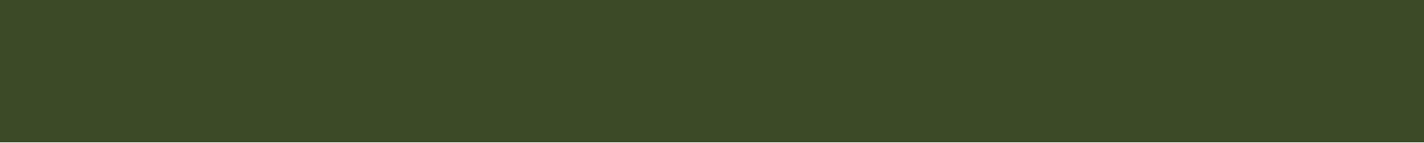 Solid dark olive green background.
