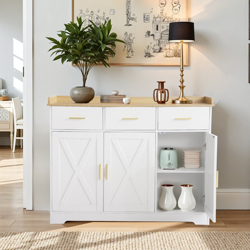 Buffet moderne 43 "avec rangement 43"
