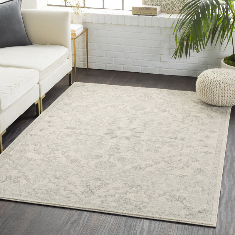 Machine Woven Beige/Black/Grey Indoor Rug, Rectangle 119 x 170 cm