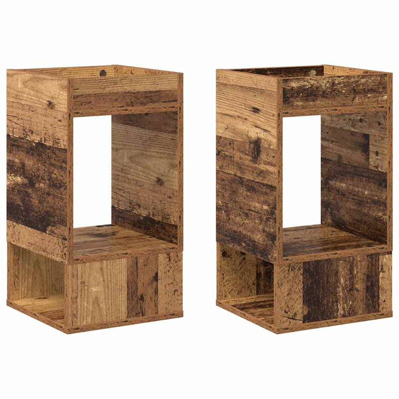 End Table, Old Wood