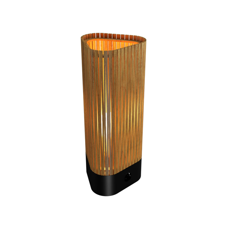 Living Hinges Wood Novelty Lamp, Louro Freijó
