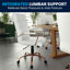 Chaise de bureau pivotante à dossier moyen Whitney-886653567-886653559