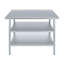 Table en acier inoxydable avec 2 tablettes inférieures KitchQuip Express - H 35 po x l 36 po x P 30 po-60901486