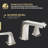 Widespread 2-handle Bathroom Faucet with Drain Assembly-87497616