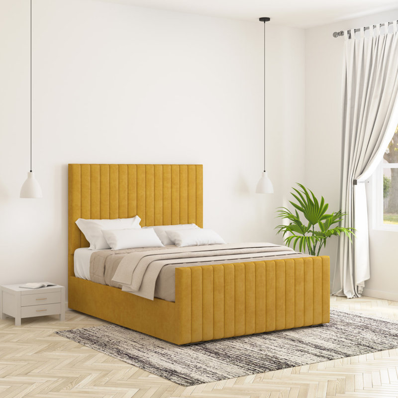 Arizona Chappory Storage Bed, Small Double (4'), Turmeric