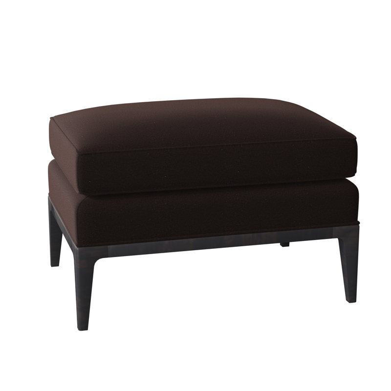 Claxton Ottoman, Espresso, Margaret Mahogany