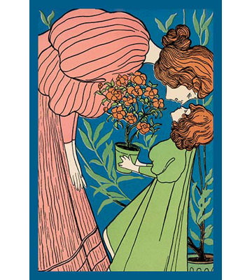 «Mother and Daughter», affiche vintage