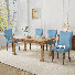 Velvet Wing Back Dining Chairs Set Of 4