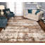 Tapis abstrait brun Kelson-100060650