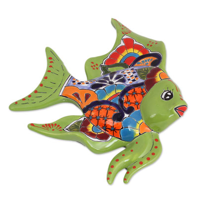 Handmade Coastal People Wall Decor on Ceramic