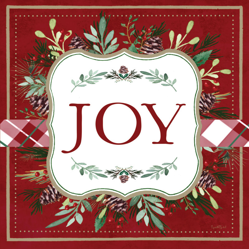 «Winterbury Joy» par Elizabeth Tyndall, H 12 po x l 12 po