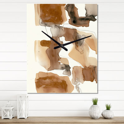 Jenivieve - Abstract Liquid Ink Wall Clocks