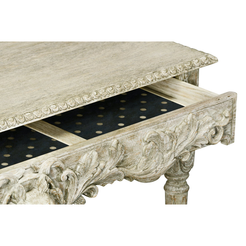 William Yeoward 63.5'' W Console Table, Grayed Oak