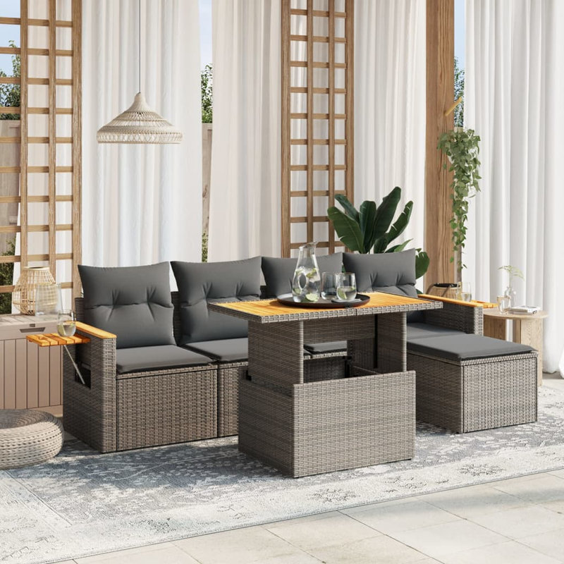 Ensemble de canapé de jardin Vidaxl