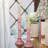 Mela Artisans Lotus Bloom Tapered Pink Candleholder-378420127